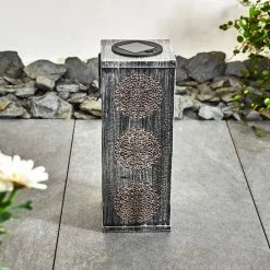 Hofstein Ajman Solarleuchte LED Silber, Kupferfarben, 1-flammig -Günstiges Solarleuchten Geschäft ajman solarleuchte h3327609 11