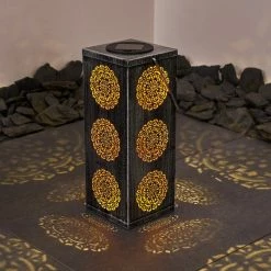 Hofstein Ajman Solarleuchte LED Silber, Kupferfarben, 1-flammig -Günstiges Solarleuchten Geschäft ajman solarleuchte h3327609 2