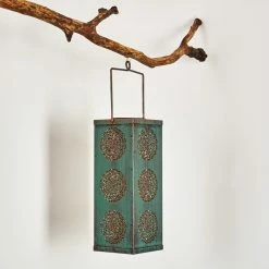 Hofstein Ajman Solarleuchte LED Gr&uuml;n, Kupferfarben, 1-flammig -Günstiges Solarleuchten Geschäft ajman solarleuchte h3327623 15