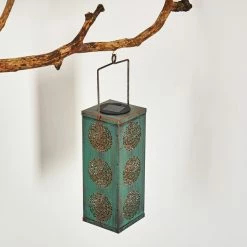 Hofstein Ajman Solarleuchte LED Gr&uuml;n, Kupferfarben, 1-flammig -Günstiges Solarleuchten Geschäft ajman solarleuchte h3327623 5