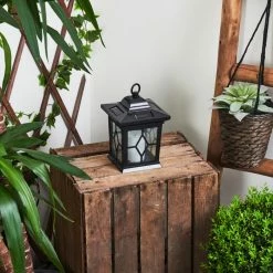 Hofstein Alavas Solarwegeleuchte LED Schwarz, 1-flammig -Günstiges Solarleuchten Geschäft alavas solarwegeleuchte h3420225 9