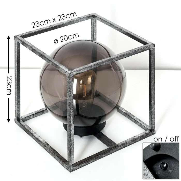 Hofstein Albuquerque Solarleuchte LED Silber, 1-flammig 4 Hofstein Albuquerque Solarleuchte LED Silber, 1-flammig – Bild 2