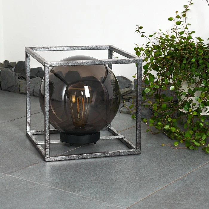 Hofstein Albuquerque Solarleuchte LED Silber, 1-flammig 8 Hofstein Albuquerque Solarleuchte LED Silber, 1-flammig – Bild 6
