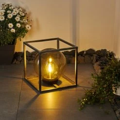 Hofstein Albuquerque Solarleuchte LED Silber, 1-flammig -Günstiges Solarleuchten Geschäft albuquerque solarleuchte h3331828 11