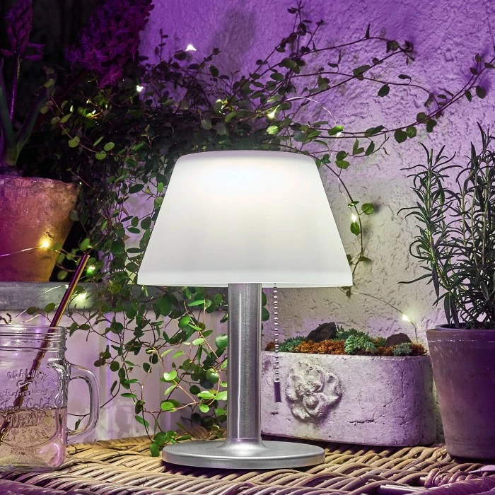 Hofstein Alcudia Solarleuchte LED Weiß, 1-flammig 14 Hofstein Alcudia Solarleuchte LED Weiß, 1-flammig – Bild 12