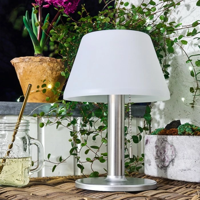 Hofstein Alcudia Solarleuchte LED Weiß, 1-flammig 7 Hofstein Alcudia Solarleuchte LED Weiß, 1-flammig – Bild 5