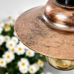 Hofstein Anaheim Solar-Hängeleuchte LED Schwarz, Kupferfarben, 1-flammig -Günstiges Solarleuchten Geschäft anaheim solar haengeleuchte h3328392 10