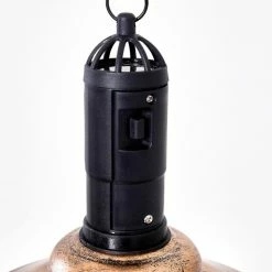 Hofstein Anaheim Solar-Hängeleuchte LED Schwarz, Kupferfarben, 1-flammig -Günstiges Solarleuchten Geschäft anaheim solar haengeleuchte h3328392 13