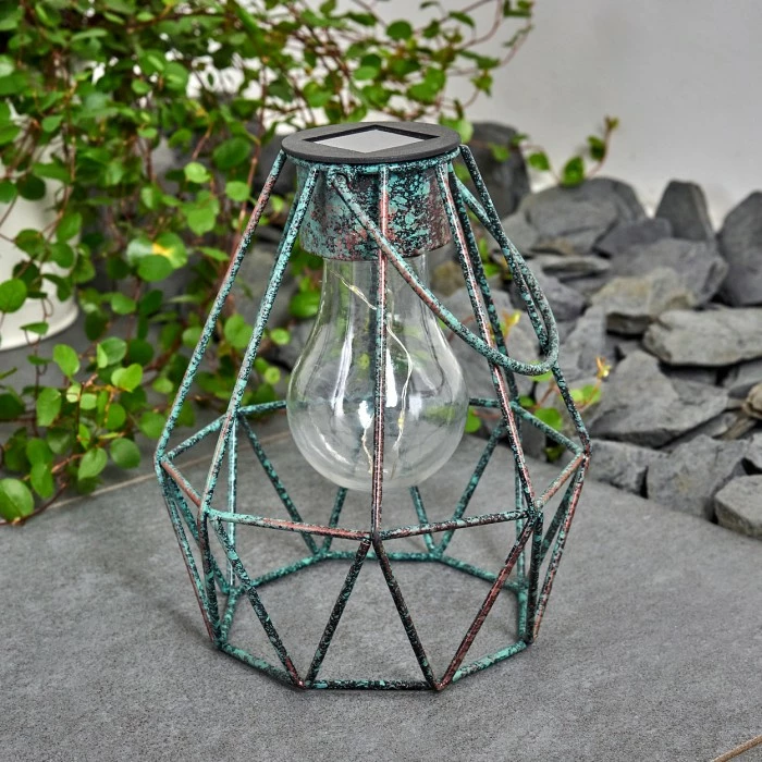 Hofstein Andalo Solarleuchte LED Grün, Rostfarben, 1-flammig 19 Hofstein Andalo Solarleuchte LED Grün, Rostfarben, 1-flammig – Bild 17