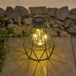 Hofstein Andalo Solarleuchte LED Grün, Rostfarben, 1-flammig 27 Hofstein Andalo Solarleuchte LED Grün, Rostfarben, 1-flammig -Günstiges Solarleuchten Geschäft andalo solarleuchte h3328439 8