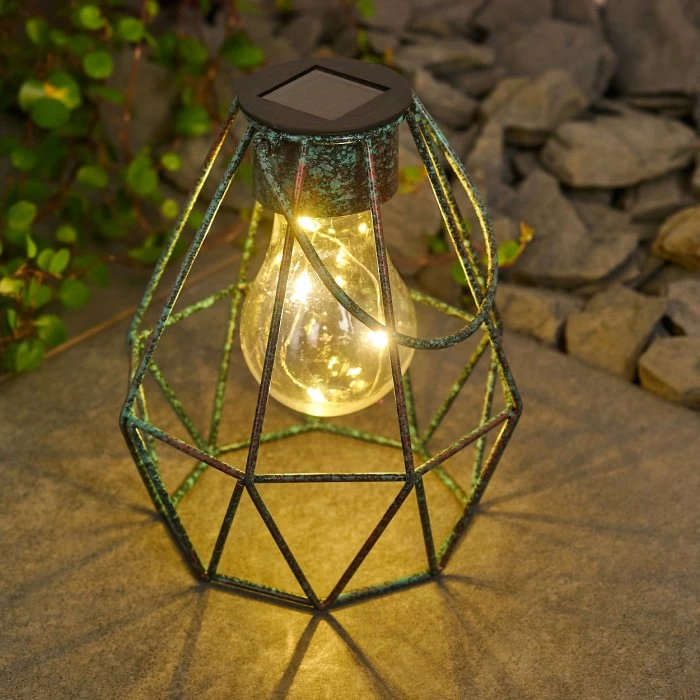 Hofstein Andalo Solarleuchte LED Grün, Rostfarben, 1-flammig 12 Hofstein Andalo Solarleuchte LED Grün, Rostfarben, 1-flammig – Bild 10