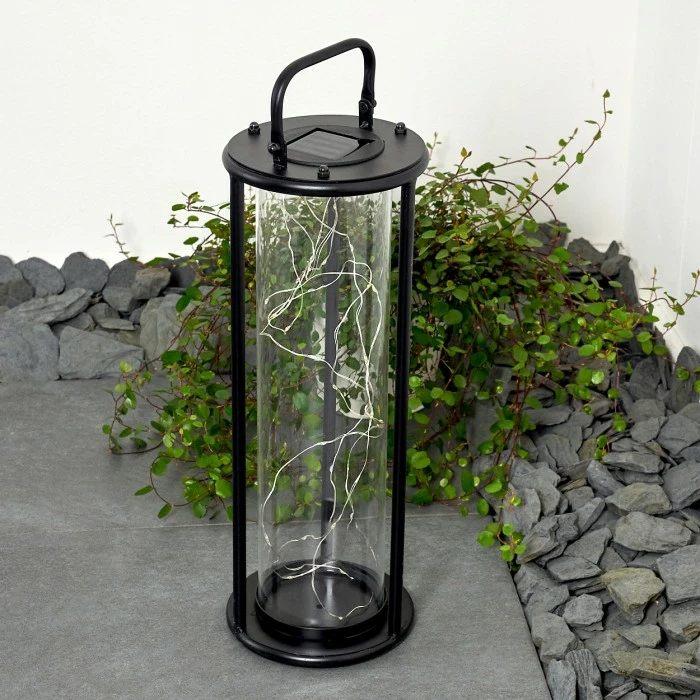 Hofstein Aracaju Solarleuchte LED Schwarz, 1-flammig 7 Hofstein Aracaju Solarleuchte LED Schwarz, 1-flammig – Bild 5