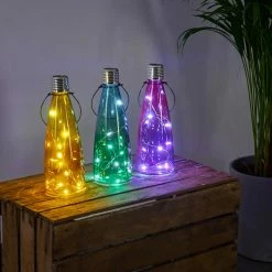 Hofstein Arcachon Solarleuchte 12er Set LED Bunt, 1-flammig -Günstiges Solarleuchten Geschäft arcachon solarleuchte 12er set h3371503 11