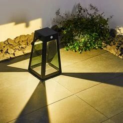 Hofstein Arnhem Solarleuchte LED Schwarz, 1-flammig -Günstiges Solarleuchten Geschäft arnhem solarleuchte h3331989 11