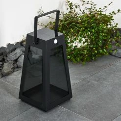 Hofstein Arnhem Solarleuchte LED Schwarz, 1-flammig -Günstiges Solarleuchten Geschäft arnhem solarleuchte h3331989 2