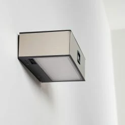 Hofstein Attu Solar-Außenwandleuchte LED Nickel-Matt, 1-flammig, Bewegungsmelder 29 Hofstein Attu Solar-Außenwandleuchte LED Nickel-Matt, 1-flammig, Bewegungsmelder -Günstiges Solarleuchten Geschäft attu solar aussenwandleuchte h3303870 do1 8