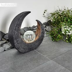 Hofstein Benevento Solarleuchte LED Schwarz, Braun, 1-flammig -Günstiges Solarleuchten Geschäft benevento solarleuchte h3327845 11