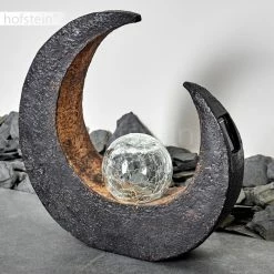 Hofstein Benevento Solarleuchte LED Schwarz, Braun, 1-flammig -Günstiges Solarleuchten Geschäft benevento solarleuchte h3327845 4