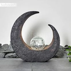 Hofstein Benevento Solarleuchte LED Schwarz, Braun, 1-flammig -Günstiges Solarleuchten Geschäft benevento solarleuchte h3327845 5