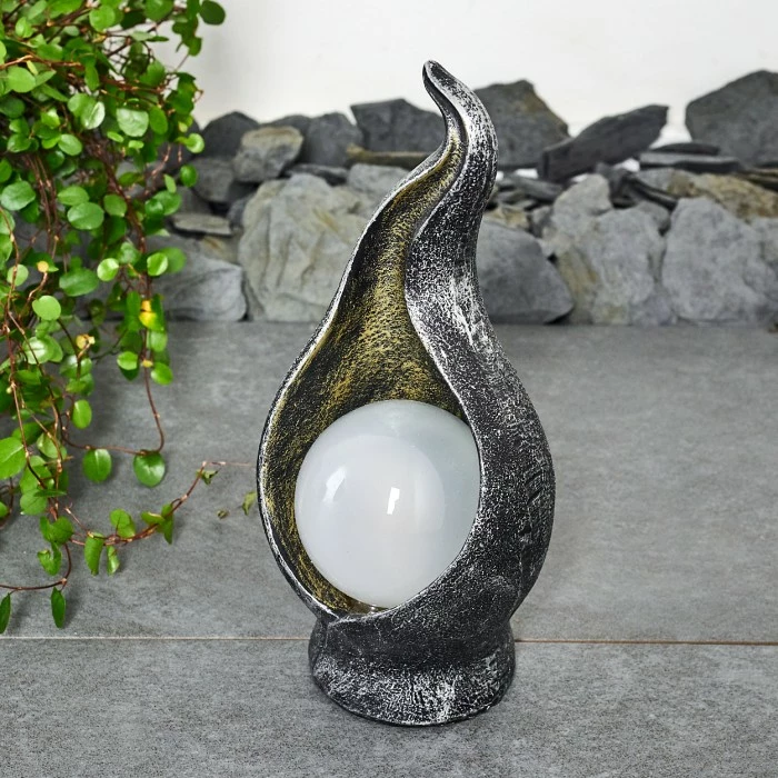 Hofstein Benevento Solarleuchte LED Schwarz, Silber, Gold, 36-flammig 16 Hofstein Benevento Solarleuchte LED Schwarz, Silber, Gold, 36-flammig – Bild 14