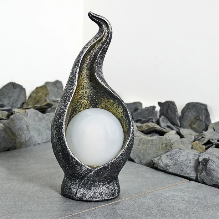 Hofstein Benevento Solarleuchte LED Schwarz, Silber, Gold, 36-flammig 19 Hofstein Benevento Solarleuchte LED Schwarz, Silber, Gold, 36-flammig – Bild 17