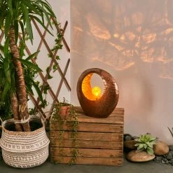 Hofstein Benevento Solarleuchte LED Rostfarben, Kupferfarben, Transparent, Klar, 1-flammig -Günstiges Solarleuchten Geschäft benevento solarleuchte h3427071 8