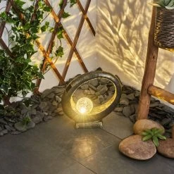 Hofstein Benevento Solarleuchte LED Schwarz, Gold, 1-flammig -Günstiges Solarleuchten Geschäft benevento solarleuchte h3427101 5