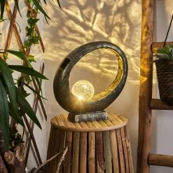 Hofstein Benevento Solarleuchte LED Schwarz, Gold, 1-flammig -Günstiges Solarleuchten Geschäft benevento solarleuchte h3427101 7