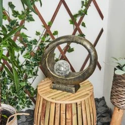 Hofstein Benevento Solarleuchte LED Schwarz, Gold, 1-flammig -Günstiges Solarleuchten Geschäft benevento solarleuchte h3427101 8