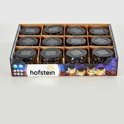 Hofstein Benson Solarleuchte 12er-Set LED Schwarz, 1-flammig -Günstiges Solarleuchten Geschäft benson solarleuchte 12er set h3305331 do1 15