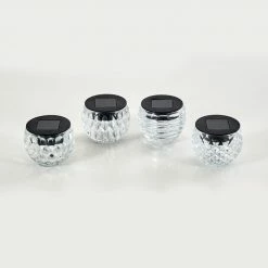 Hofstein Benson Solarleuchte 12er-Set LED Schwarz, 1-flammig -Günstiges Solarleuchten Geschäft benson solarleuchte 12er set h3305331 do1 4