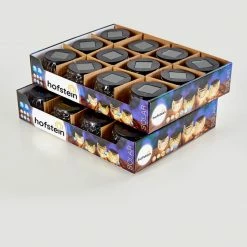 Hofstein Benson Solarleuchte 24er-Set LED Schwarz, 1-flammig -Günstiges Solarleuchten Geschäft benson solarleuchte 24er set h3305362 do1 15