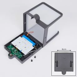 Hofstein Burseryd Solar-Außenwandleuchte LED Anthrazit, 1-flammig, Bewegungsmelder 16 Hofstein Burseryd Solar-Außenwandleuchte LED Anthrazit, 1-flammig, Bewegungsmelder -Günstiges Solarleuchten Geschäft burseryd solar aussenwandleuchte h3426548 4
