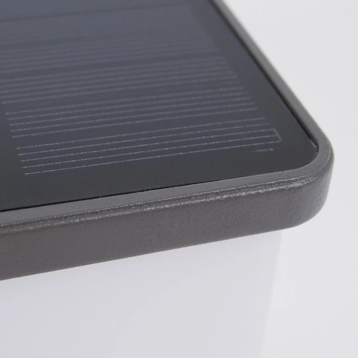 Hofstein Burseryd Solar-Außenwandleuchte LED Anthrazit, 1-flammig, Bewegungsmelder 8 Hofstein Burseryd Solar-Außenwandleuchte LED Anthrazit, 1-flammig, Bewegungsmelder – Bild 6