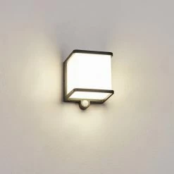 Hofstein Burseryd Solar-Außenwandleuchte LED Anthrazit, 1-flammig, Bewegungsmelder 18 Hofstein Burseryd Solar-Außenwandleuchte LED Anthrazit, 1-flammig, Bewegungsmelder -Günstiges Solarleuchten Geschäft burseryd solar aussenwandleuchte h3426548 6