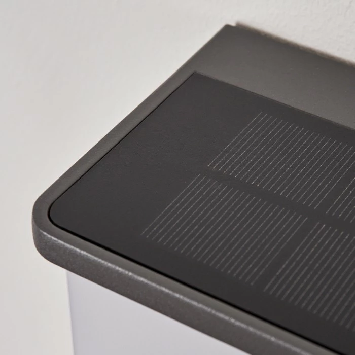 Hofstein Burseryd Solarwandleuchte LED Anthrazit, 1-flammig, Bewegungsmelder 8 Hofstein Burseryd Solarwandleuchte LED Anthrazit, 1-flammig, Bewegungsmelder – Bild 6