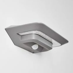 Hofstein Camden Solarleuchte LED Grau, 1-flammig, Bewegungsmelder -Günstiges Solarleuchten Geschäft camden solarleuchte h3304839 do1 13