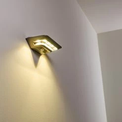 Hofstein Camden Solarleuchte LED Grau, 1-flammig, Bewegungsmelder -Günstiges Solarleuchten Geschäft camden solarleuchte h3304839 do1 2