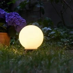 Hofstein Campinas Solar-Kugelleuchte LED Schwarz, Weiß, 1-flammig 14 Hofstein Campinas Solar-Kugelleuchte LED Schwarz, Weiß, 1-flammig -Günstiges Solarleuchten Geschäft campinas solar kugelleuchte h3368022 2