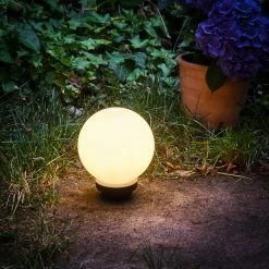 Hofstein Campinas Solar-Kugelleuchte LED Schwarz, Weiß, 1-flammig 16 Hofstein Campinas Solar-Kugelleuchte LED Schwarz, Weiß, 1-flammig -Günstiges Solarleuchten Geschäft campinas solar kugelleuchte h3368022 4