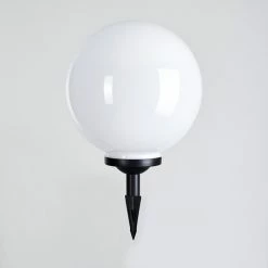 Hofstein Campinas Solar-Kugelleuchte LED Schwarz, Wei&szlig;, 1-flammig -Günstiges Solarleuchten Geschäft campinas solar kugelleuchte h3368084 10