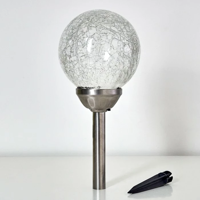 Hofstein Carbonia Solar-Wegeleuchte LED Silber, 2-flammig, Farbwechsler 24 Hofstein Carbonia Solar-Wegeleuchte LED Silber, 2-flammig, Farbwechsler – Bild 22