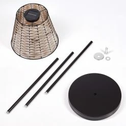 Hofstein Chillaiza Solarstehleuchte LED Schwarz, 1-flammig -Günstiges Solarleuchten Geschäft chillaiza solarstehleuchte h3590140 4