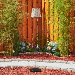 Hofstein Chillaiza Solarstehleuchte LED Schwarz, 1-flammig -Günstiges Solarleuchten Geschäft chillaiza solarstehleuchte h3590140 6