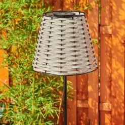 Hofstein Chillaiza Solarstehleuchte LED Schwarz, 1-flammig -Günstiges Solarleuchten Geschäft chillaiza solarstehleuchte h3590140 8