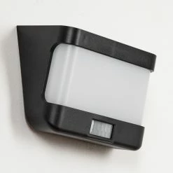 Hofstein Colchagua Solarwandleuchte LED Schwarz, Wei&szlig;, 1-flammig, Bewegungsmelder -Günstiges Solarleuchten Geschäft colchagua solarwandleuchte h3651186 4