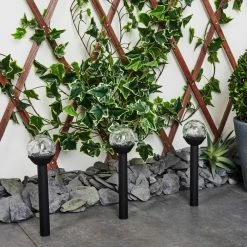 Hofstein Colognole 3er Set Solar-Wegeleuchte LED Schwarz, 1-flammig -Günstiges Solarleuchten Geschäft colognole 3er set solar wegeleuchte h3419588 13