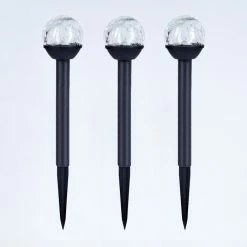 Hofstein Colognole 3er Set Solar-Wegeleuchte LED Schwarz, 1-flammig -Günstiges Solarleuchten Geschäft colognole 3er set solar wegeleuchte h3419588 7