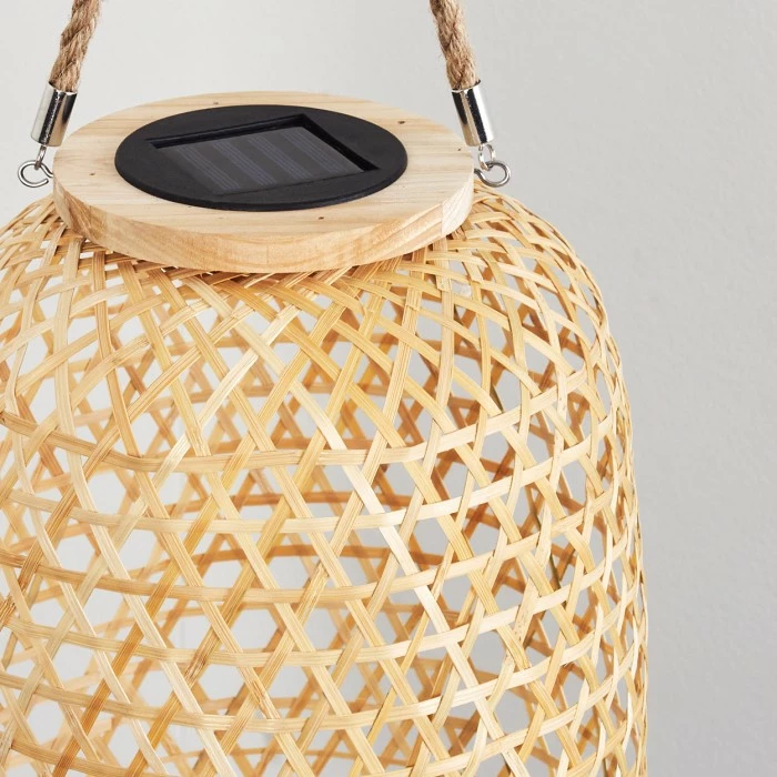 Hofstein Conneaut Solarleuchte LED Braun, Holz hell, 1-flammig 10 Hofstein Conneaut Solarleuchte LED Braun, Holz hell, 1-flammig – Bild 8