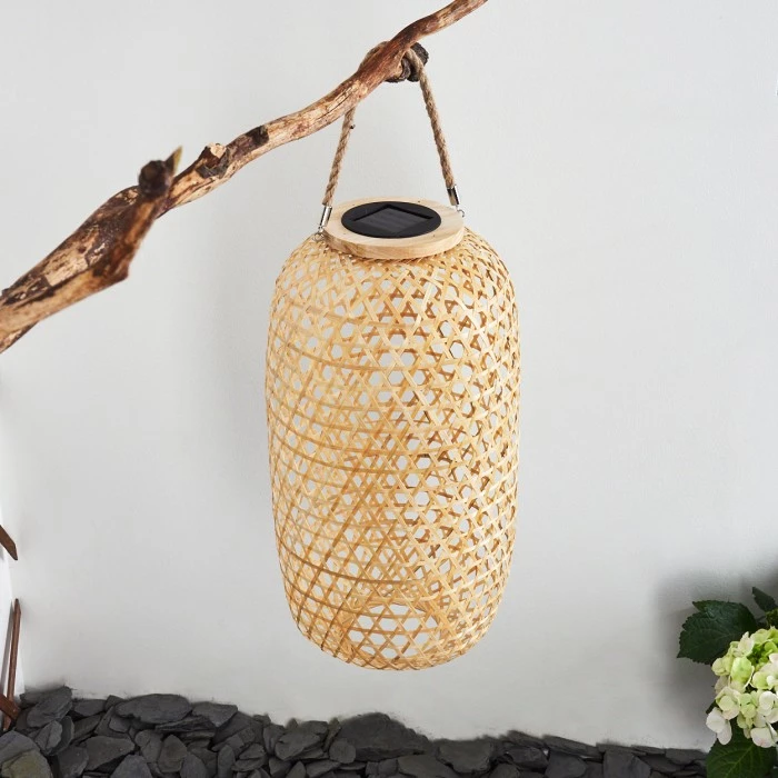 Hofstein Conneaut Solarleuchte LED Braun, Holz hell, 1-flammig 12 Hofstein Conneaut Solarleuchte LED Braun, Holz hell, 1-flammig – Bild 10